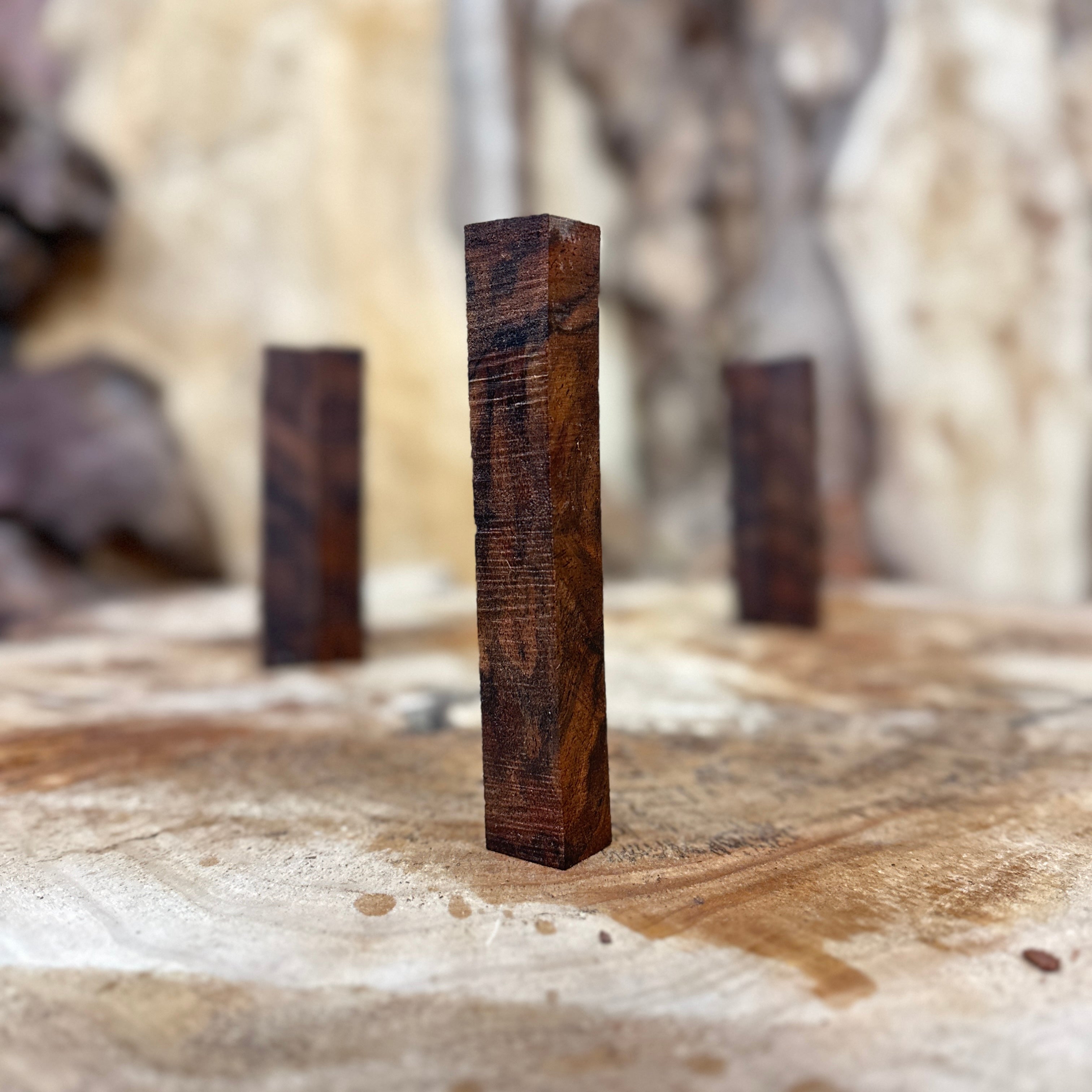 Black Walnut Pen Blanks 5 Pack Bundle | Black Walnut | Hamilton Lee Supply