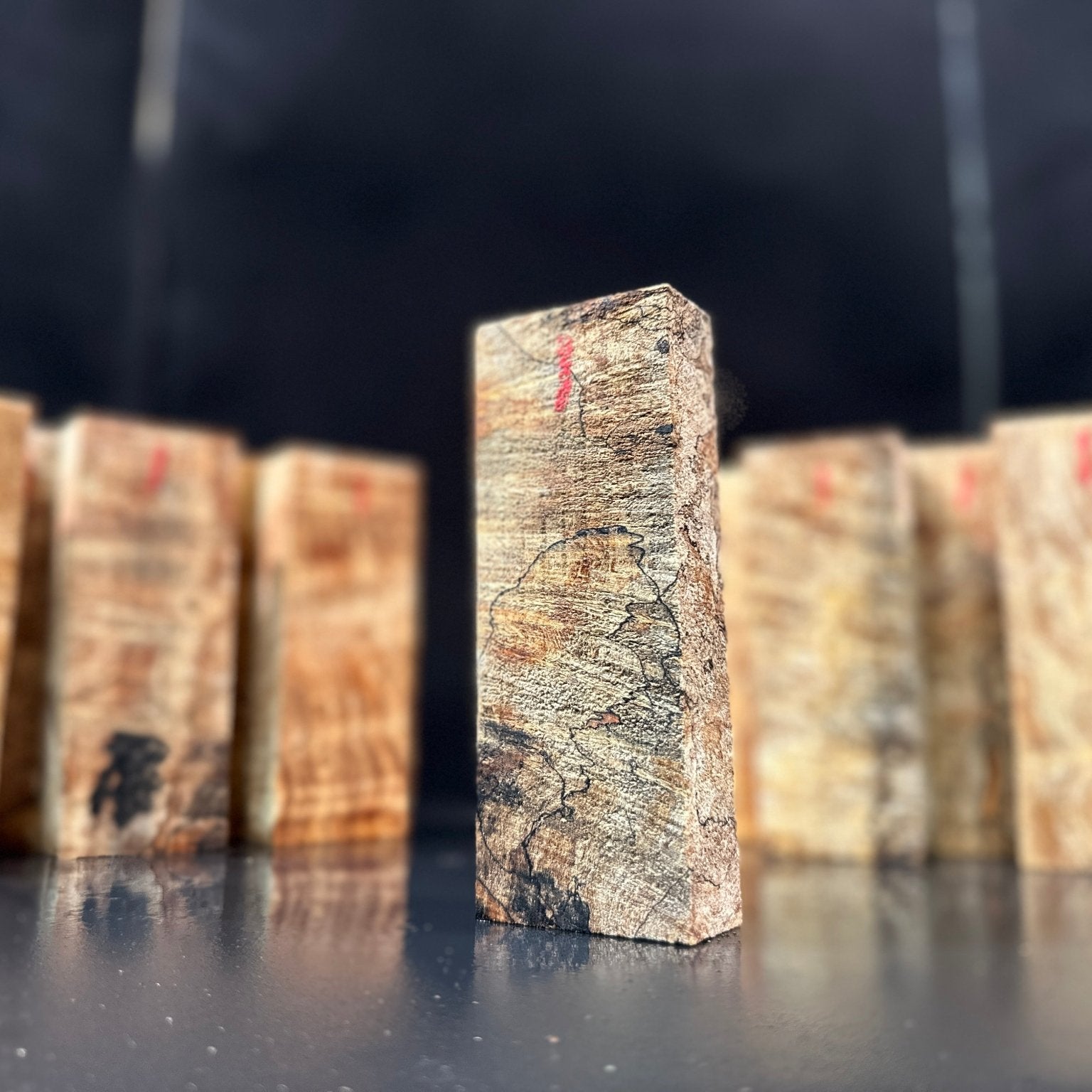 Big Leaf Maple Knife Scales 12 Pack Bundle | Knife Scale | DGB Woodworks