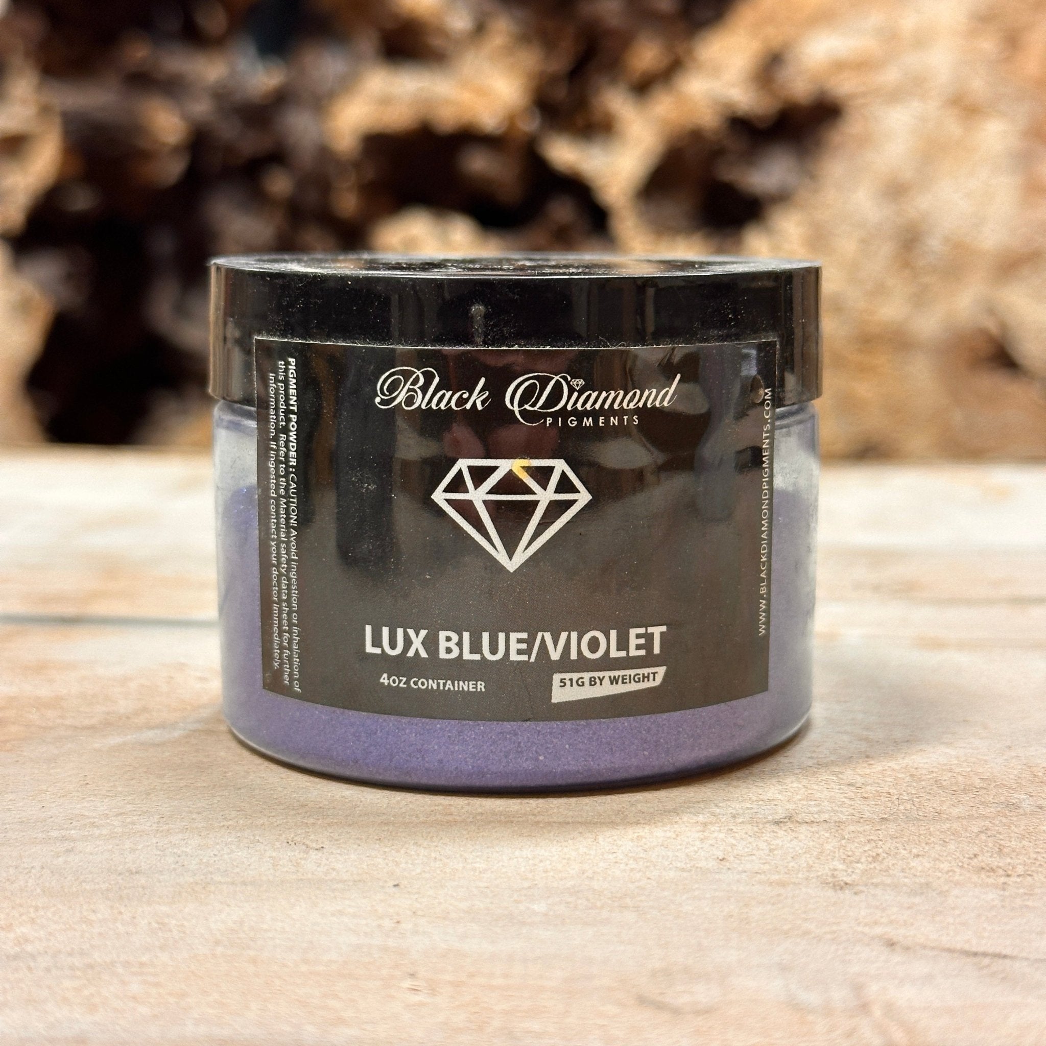 Black Diamond Pigments - Lux Blue/Violet - 51g | Mica Pigment | Black Diamond Pigments