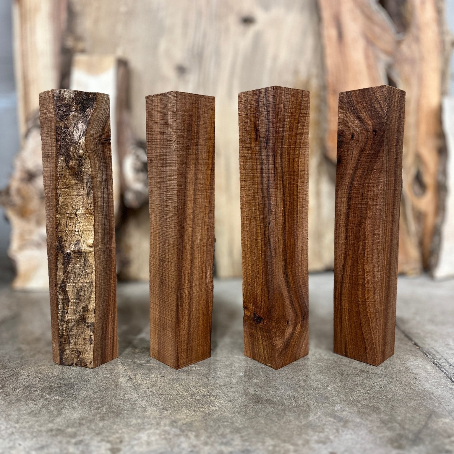 Elm Blanks 4 Pack Bundle | Turning Blank | DGB Woodworks
