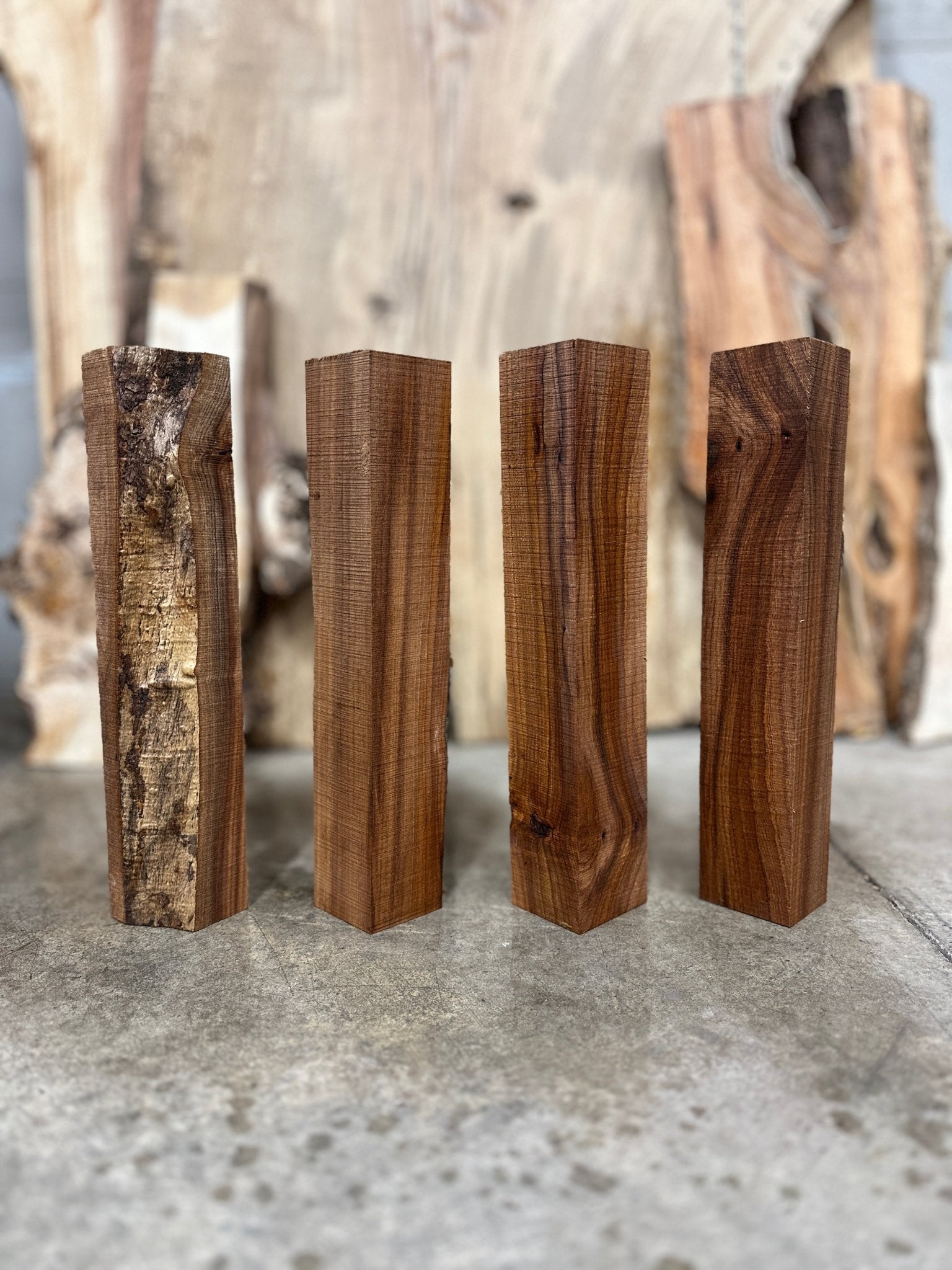 Elm Blanks 4 Pack Bundle | Turning Blank | DGB Woodworks