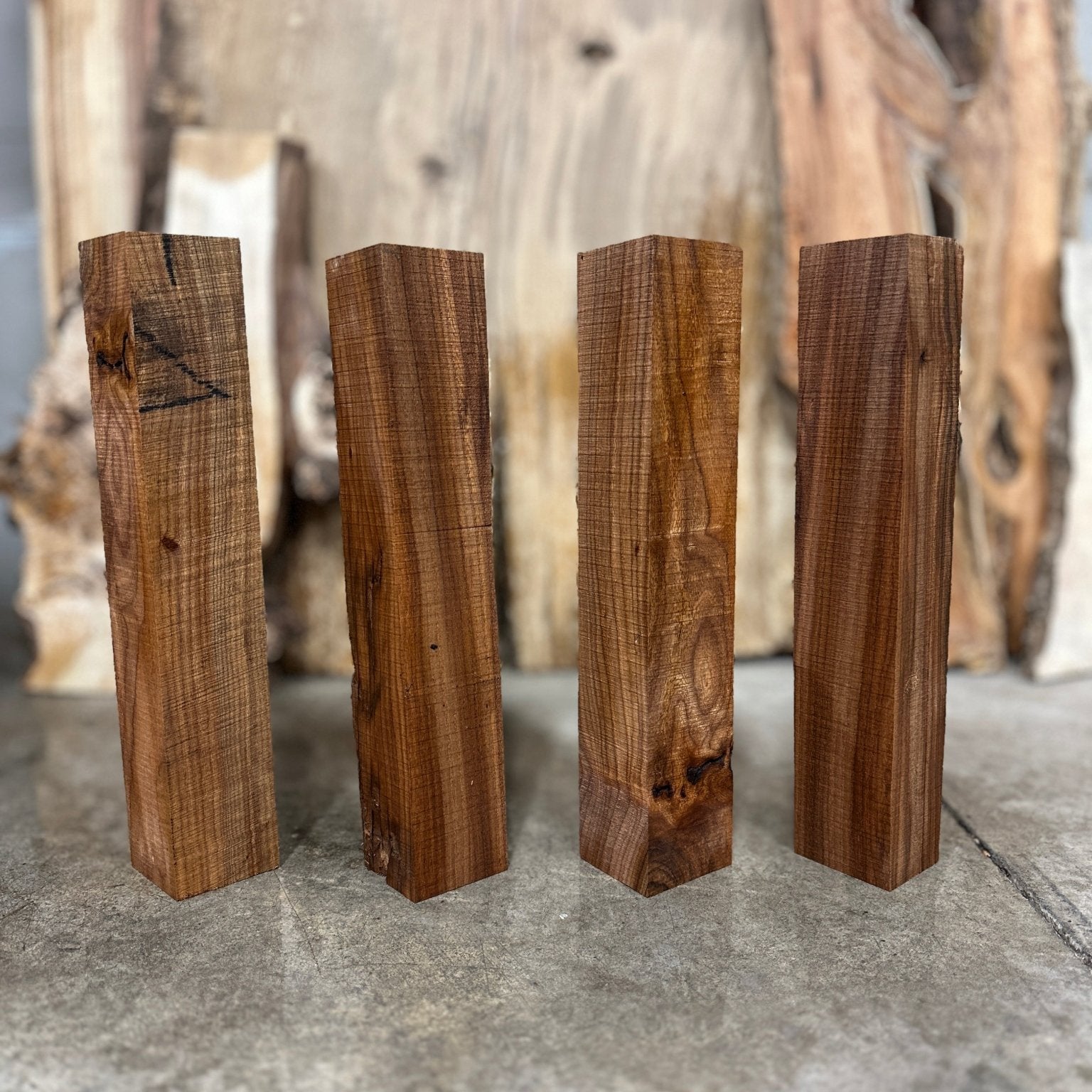 Elm Blanks 4 Pack Bundle | Turning Blank | DGB Woodworks