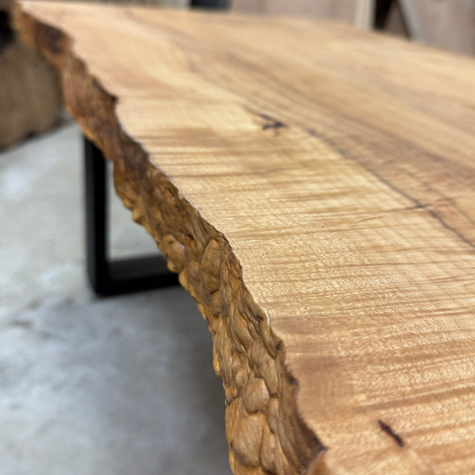 Live Edge Norway Maple Coffee Table | Coffee Table | Hamilton Lee Designs |