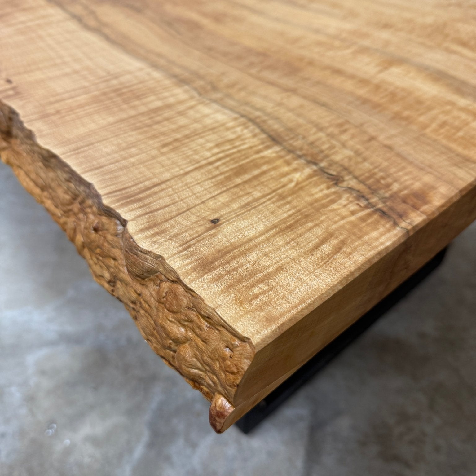 Live Edge Norway Maple Coffee Table | Coffee Table | Hamilton Lee Designs |