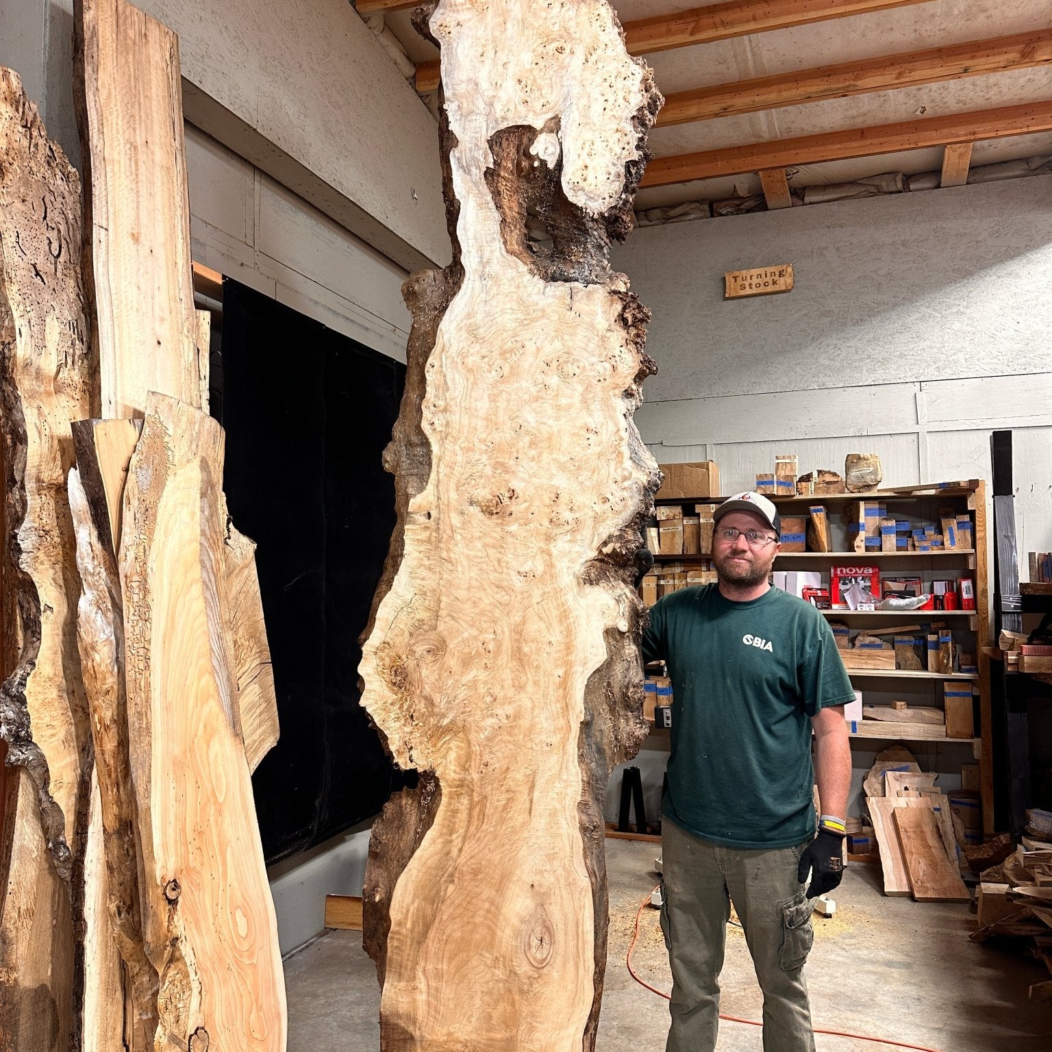 LiveEdge Mappa Burl | Mappa Burl | Double Diamond | BGDDMB663