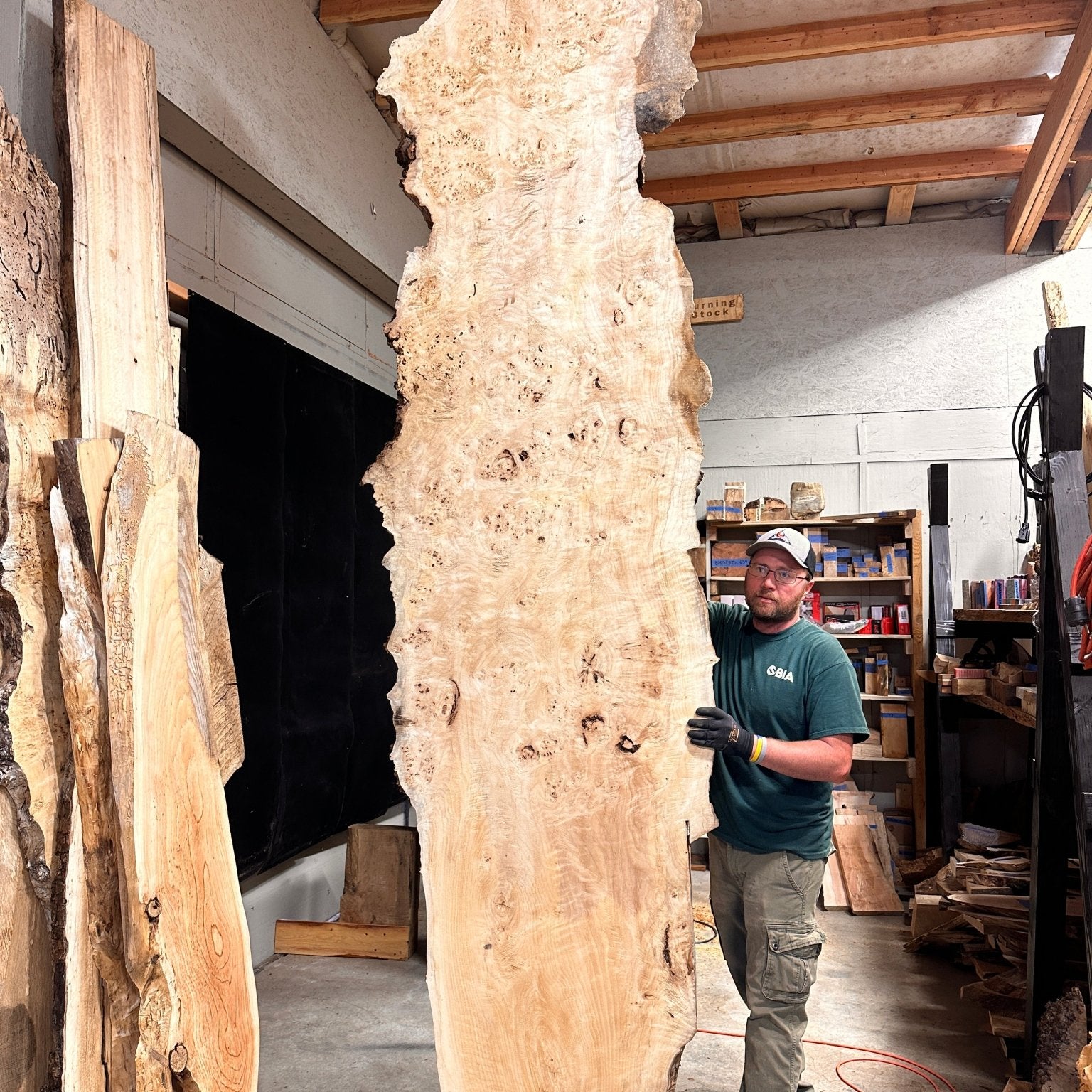 LiveEdge Mappa Burl | Mappa Burl | Double Diamond | BGDDMB664