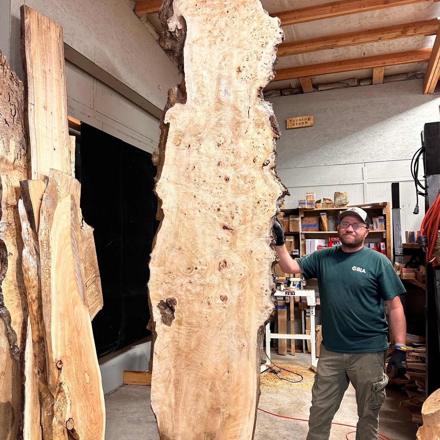 LiveEdge Mappa Burl | Mappa Burl | Double Diamond | BGDDMB664