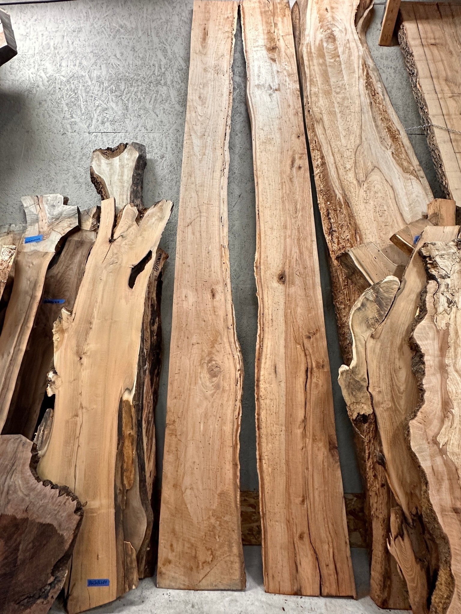 LiveEdge Pecan 2 Piece Set | Pecan | Hamilton Lee Supply