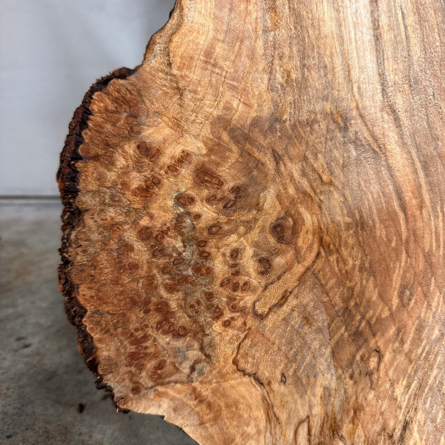LiveEdge Silver Maple | Black Locust | Double Diamond