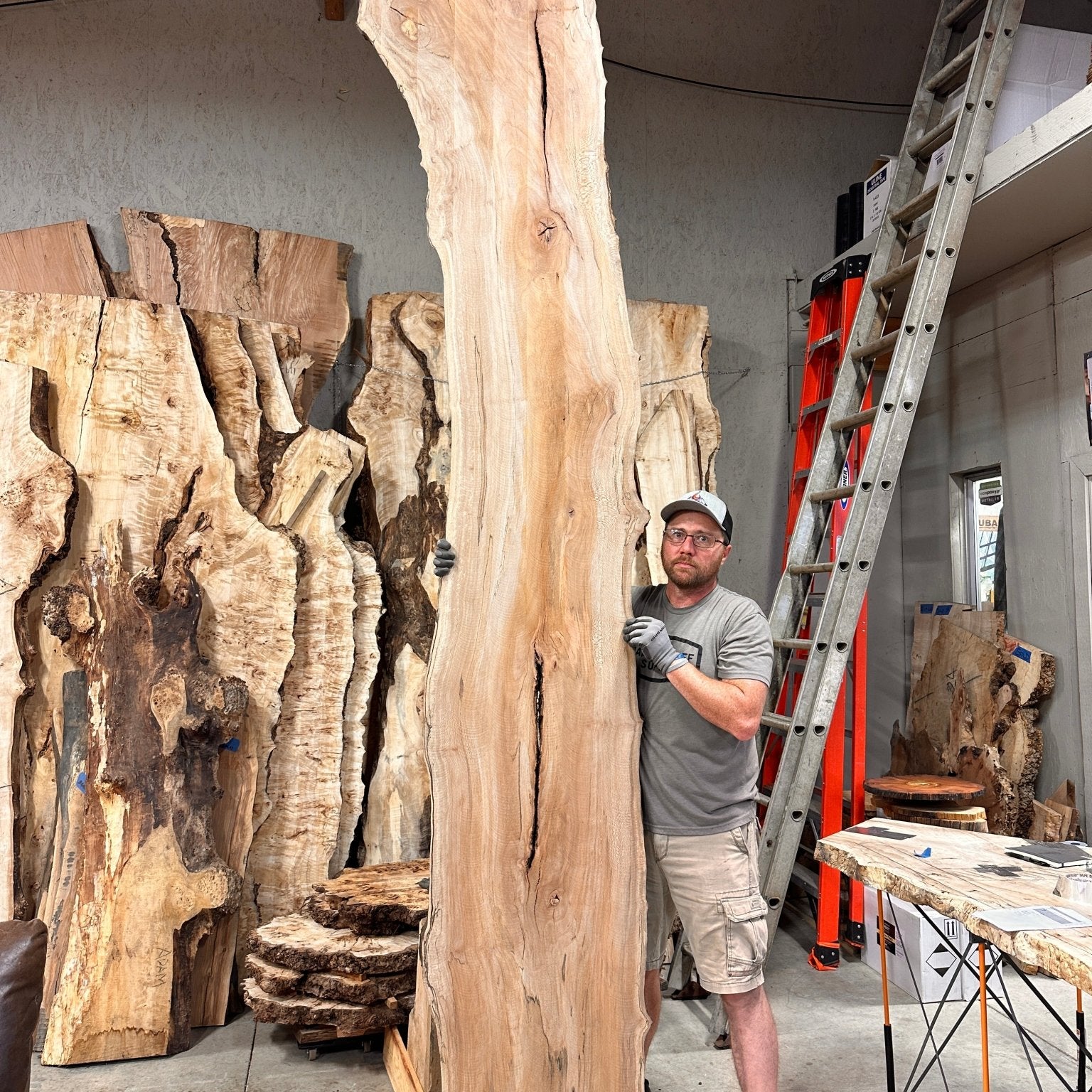 LiveEdge Sycamore | Big Leaf Maple | Double Diamond