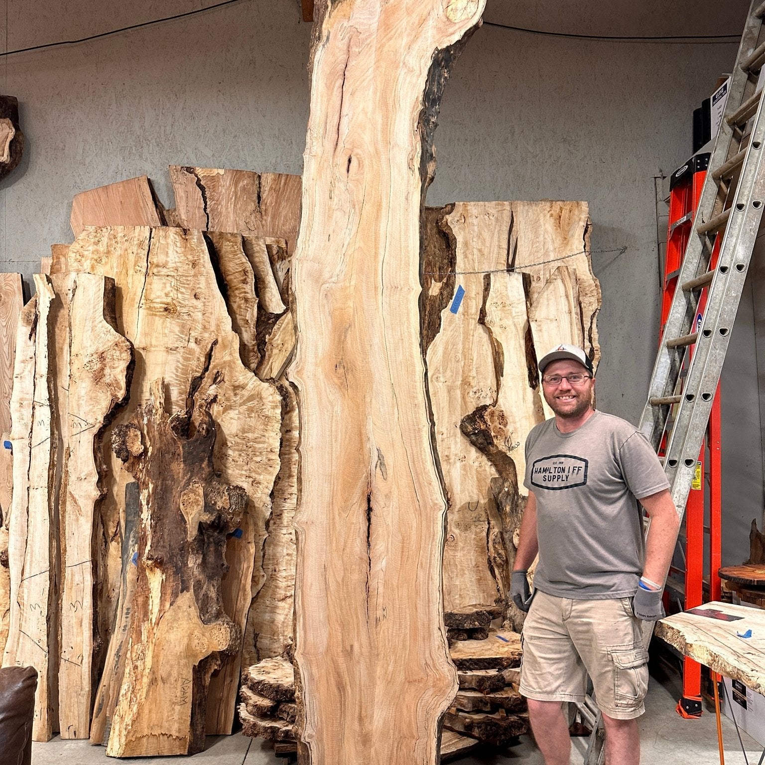 LiveEdge Sycamore | Big Leaf Maple | Double Diamond