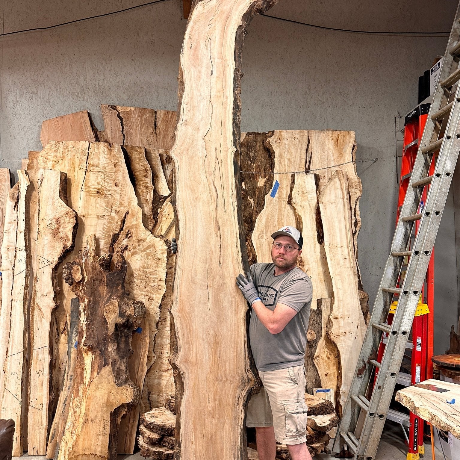 LiveEdge Sycamore | Big Leaf Maple | Double Diamond