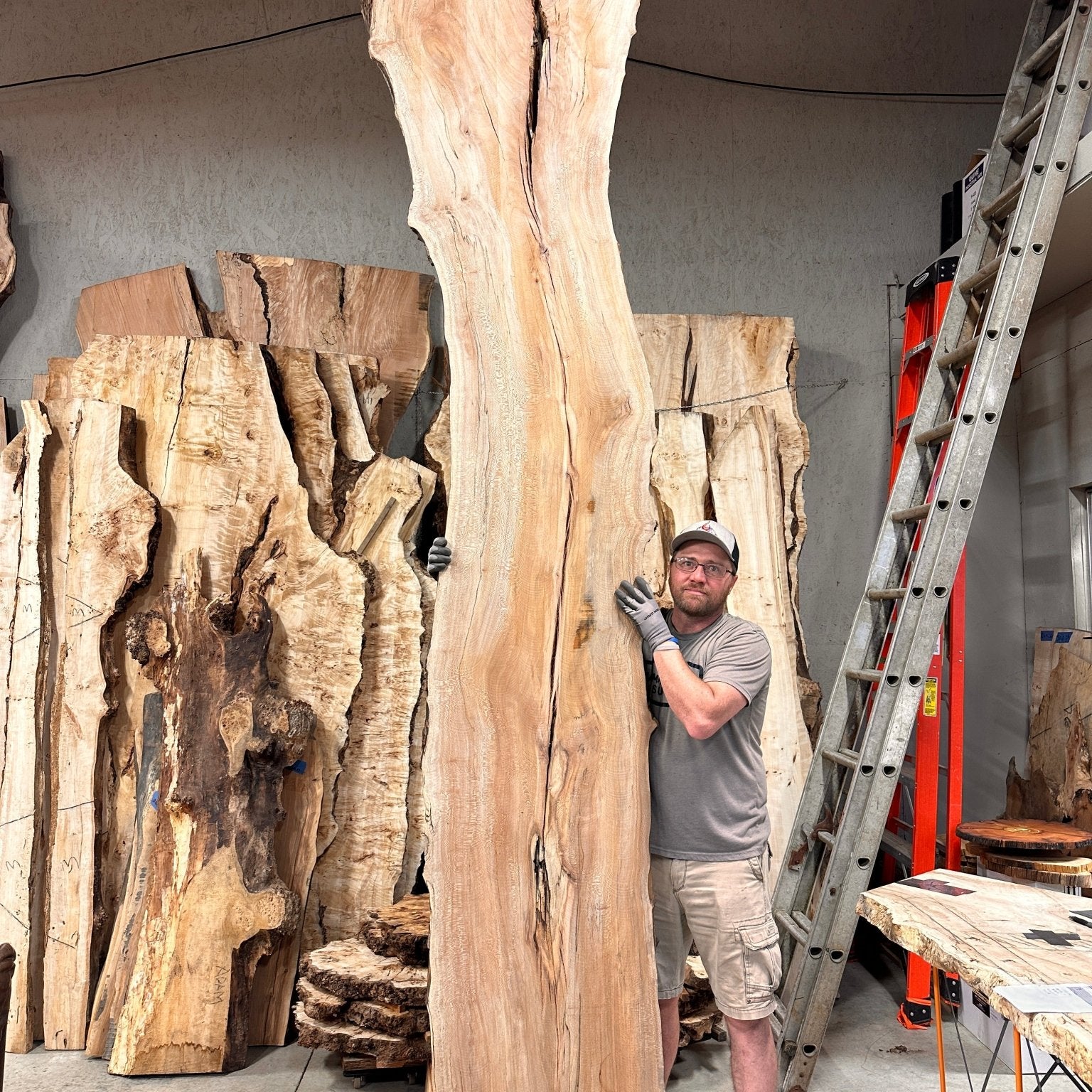 LiveEdge Sycamore | Big Leaf Maple | Double Diamond