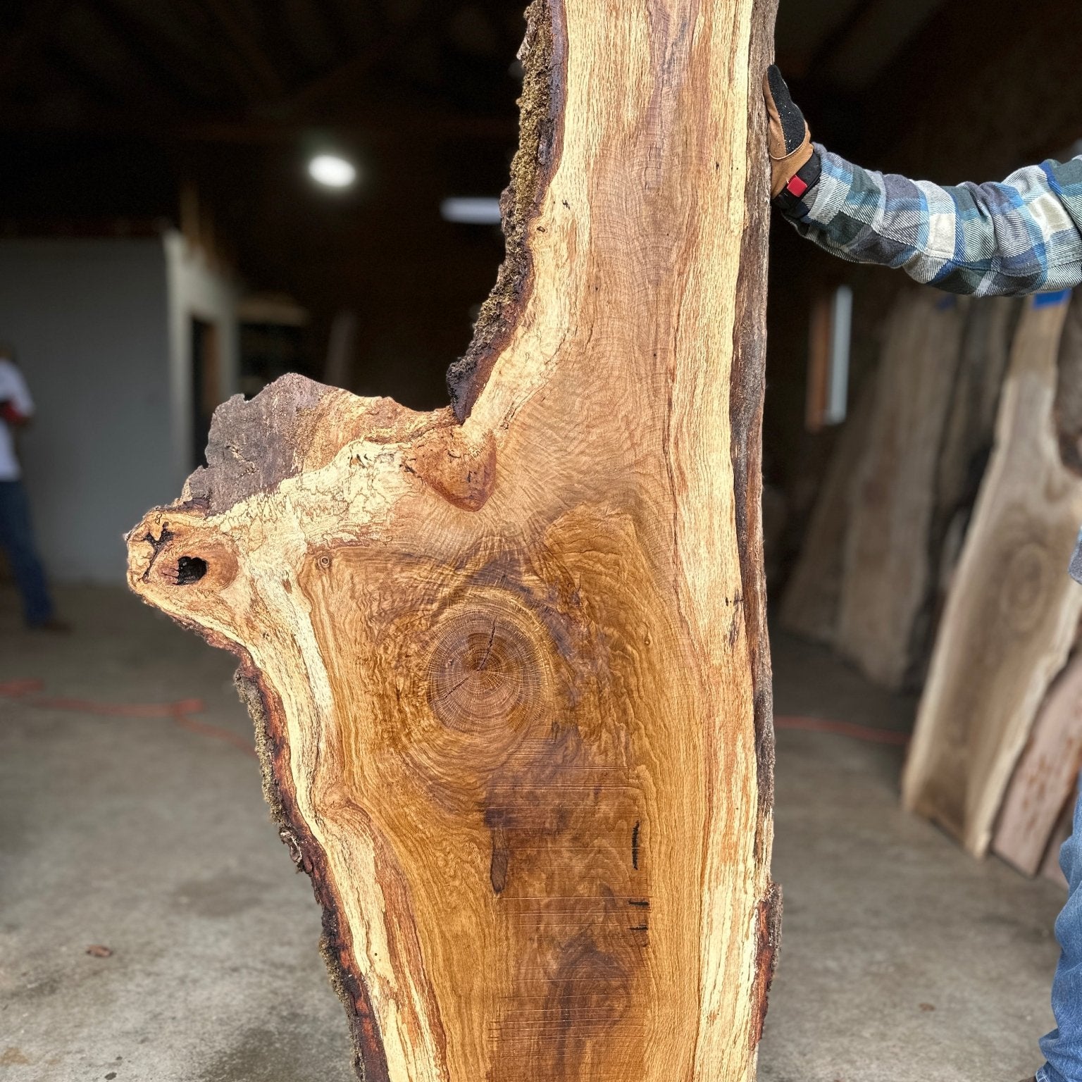 LiveEdge White Oak | White Oak | Double Diamond