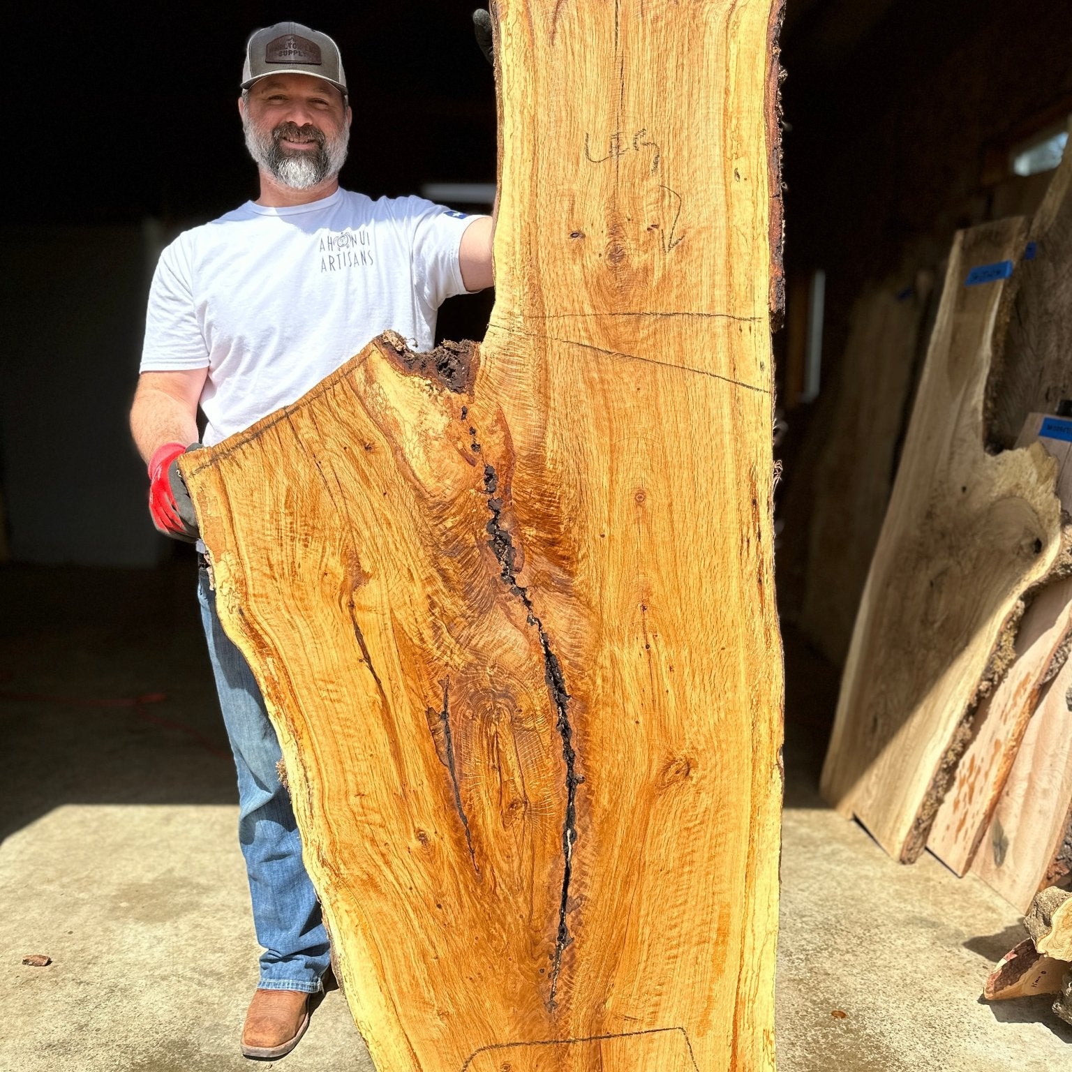 LiveEdge White Oak | White Oak | Double Diamond