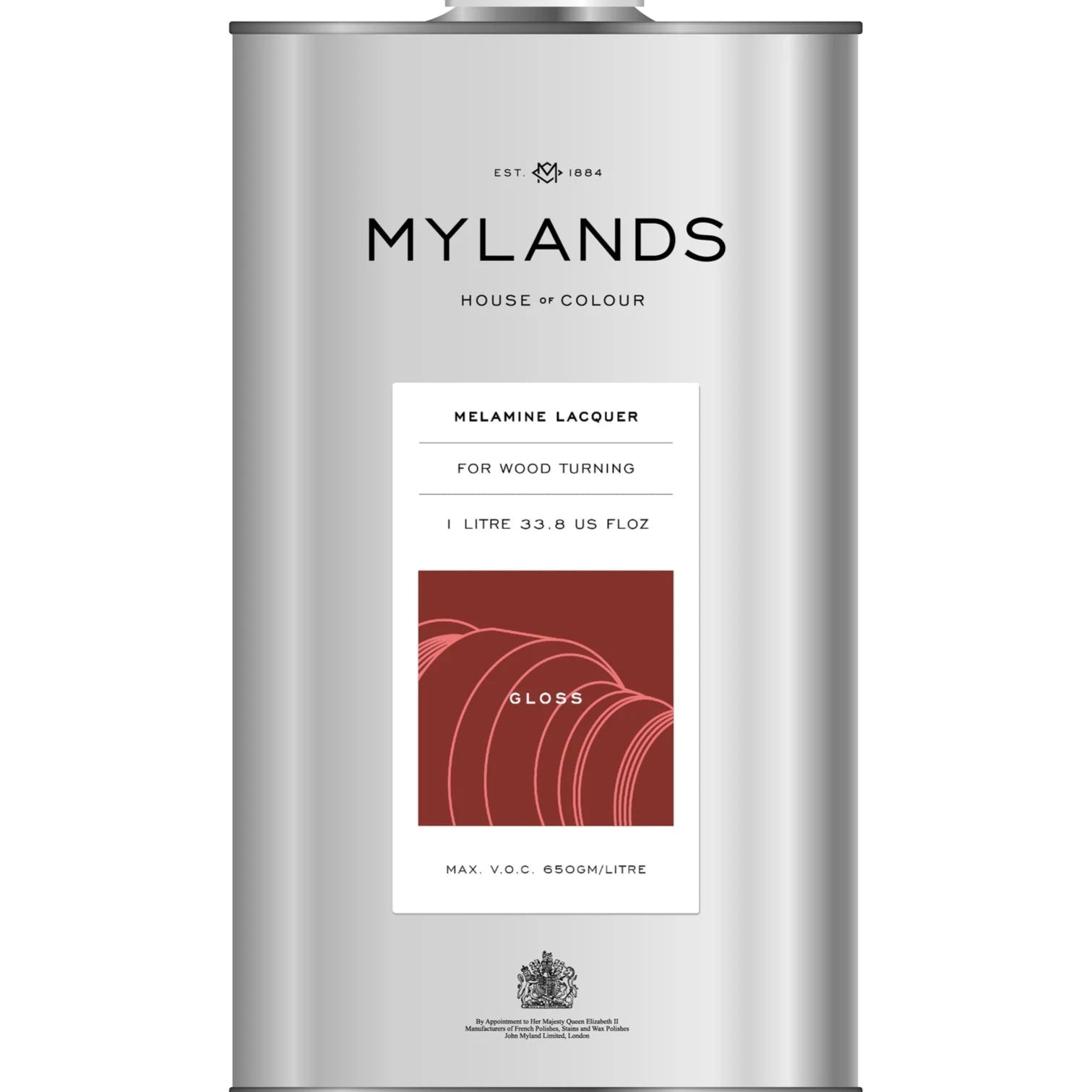 Mylands Melamine Lacquer Gloss 500 ML | Finish | Mylands