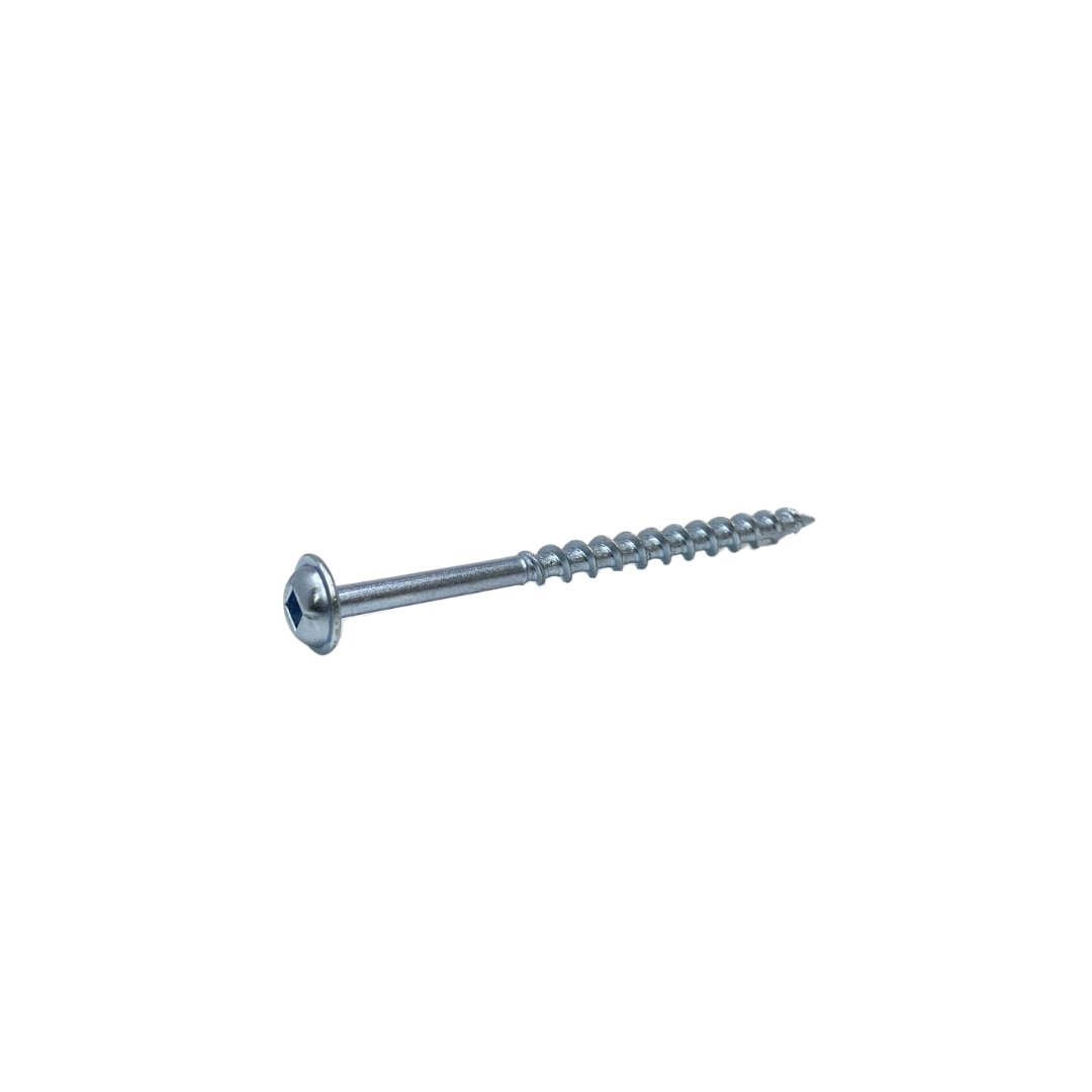 2-1/2'' Coarse Thread #8 Zinc Pocket Hole Screws - 100 Screws | Woodworking | Hamilton Lee Supply