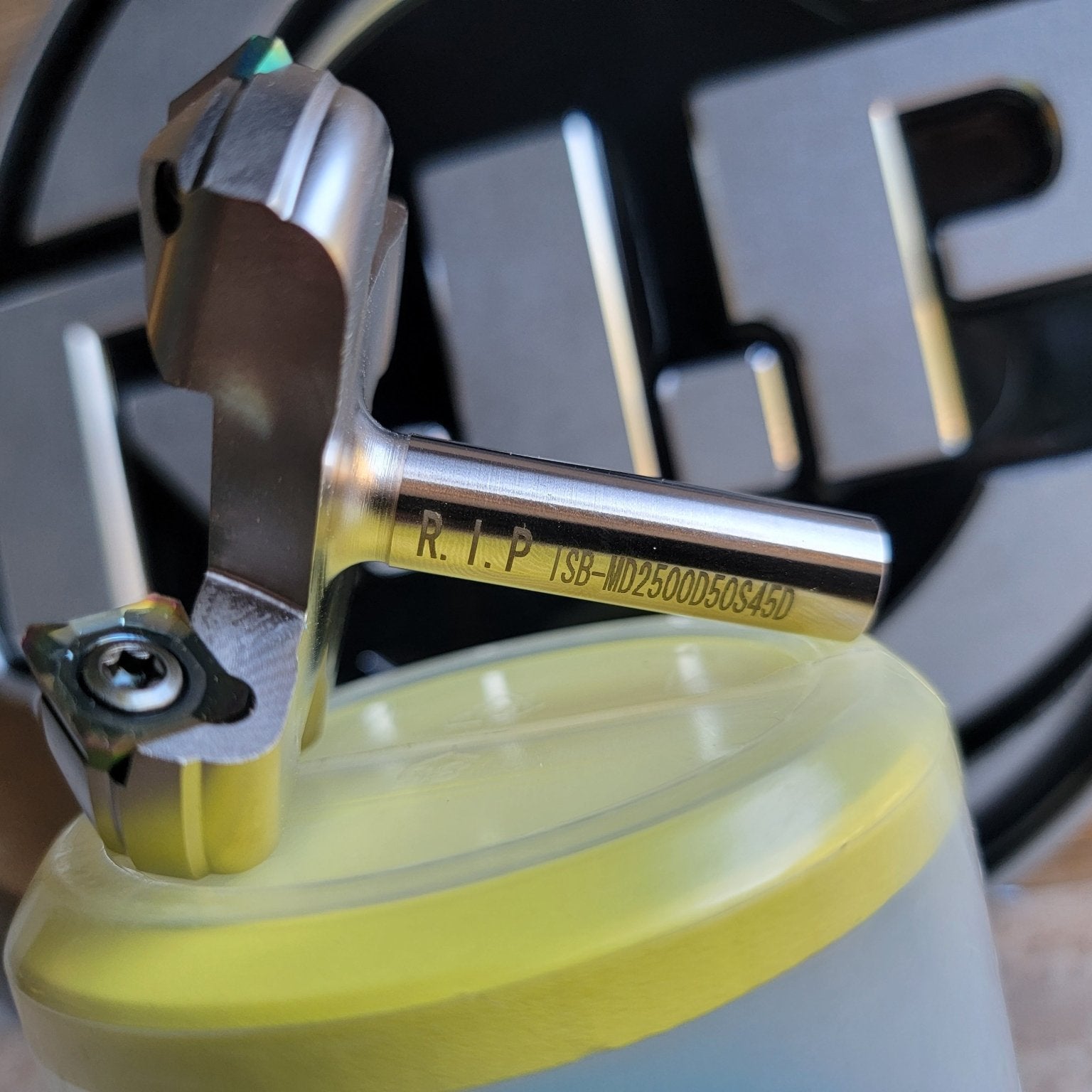 R.I.P. Precision Tools 2.5" Surfacing Bit - Slab Slayer- 1/2" Shank | Flattening Bit | Hamilton Lee Supply