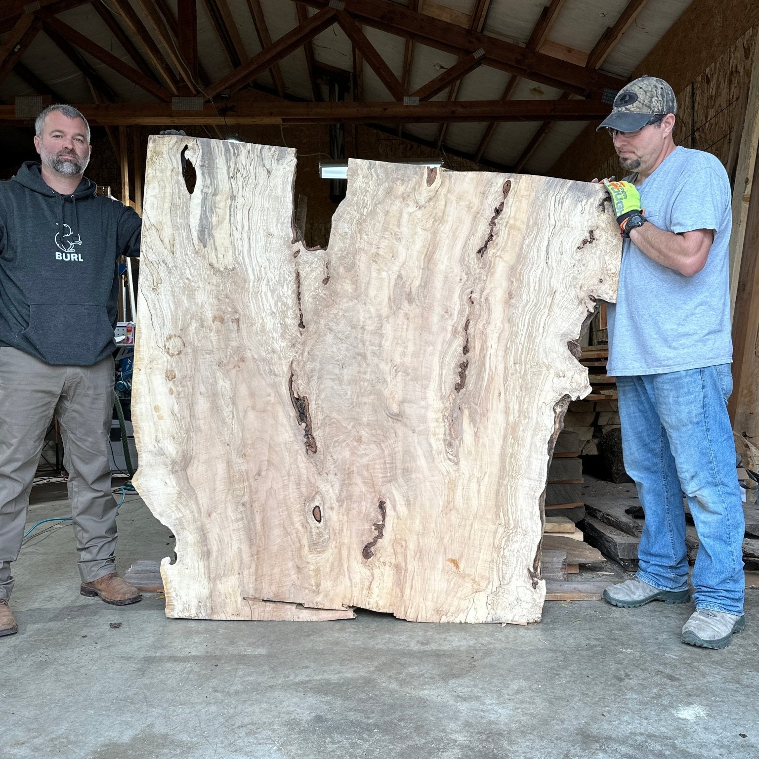 LiveEdge Silver Maple | Silver Maple | Hamilton Lee Supply