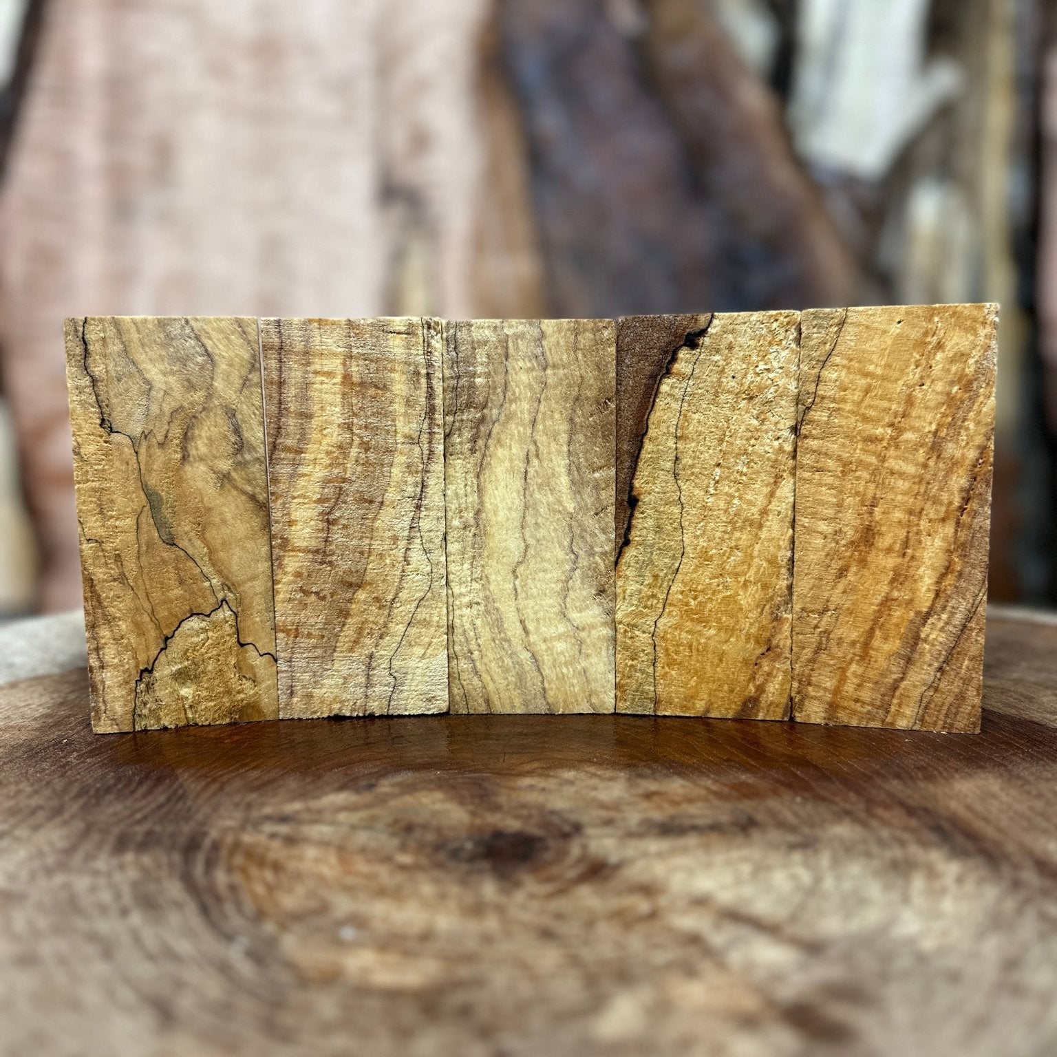 Big Leaf Maple 5 Pack Blank Bundle | Big Leaf Maple | Hamilton Lee Supply
