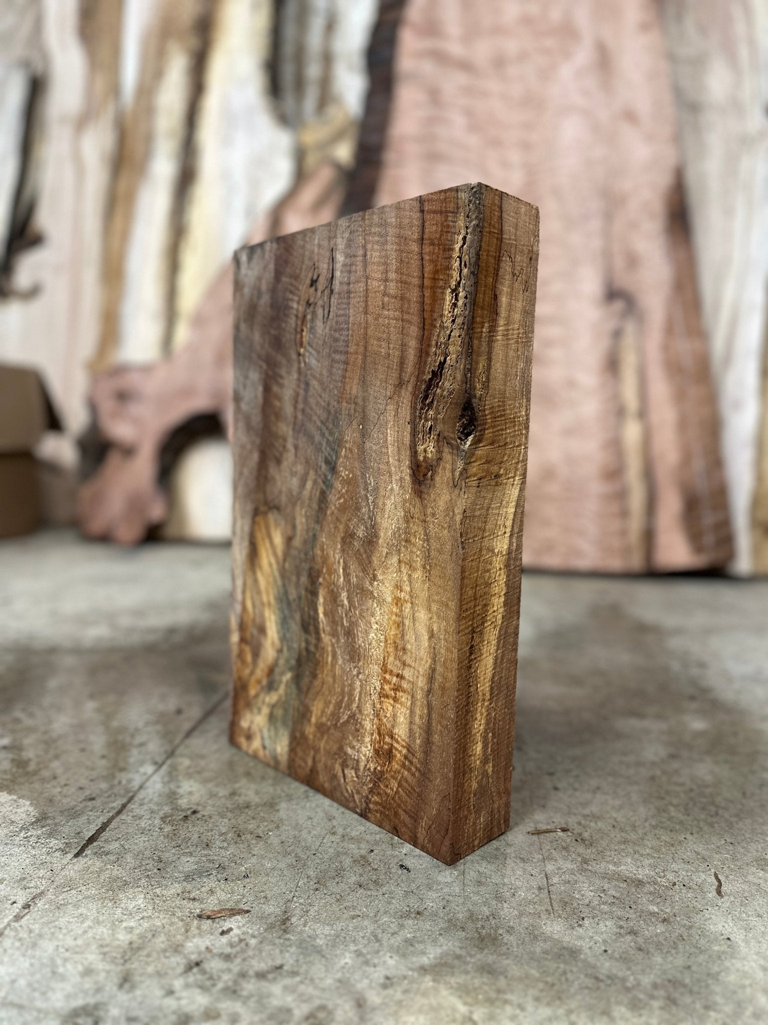 Big Leaf Maple Blank | Big Leaf Maple | Double Diamond