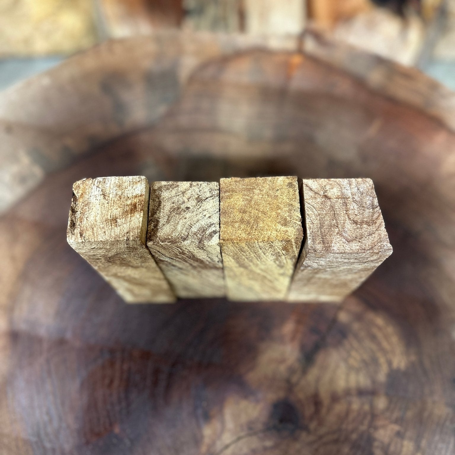 Big Leaf Maple Call Blanks 4 Pack Bundle | Big Leaf Maple | Hamilton Lee Supply