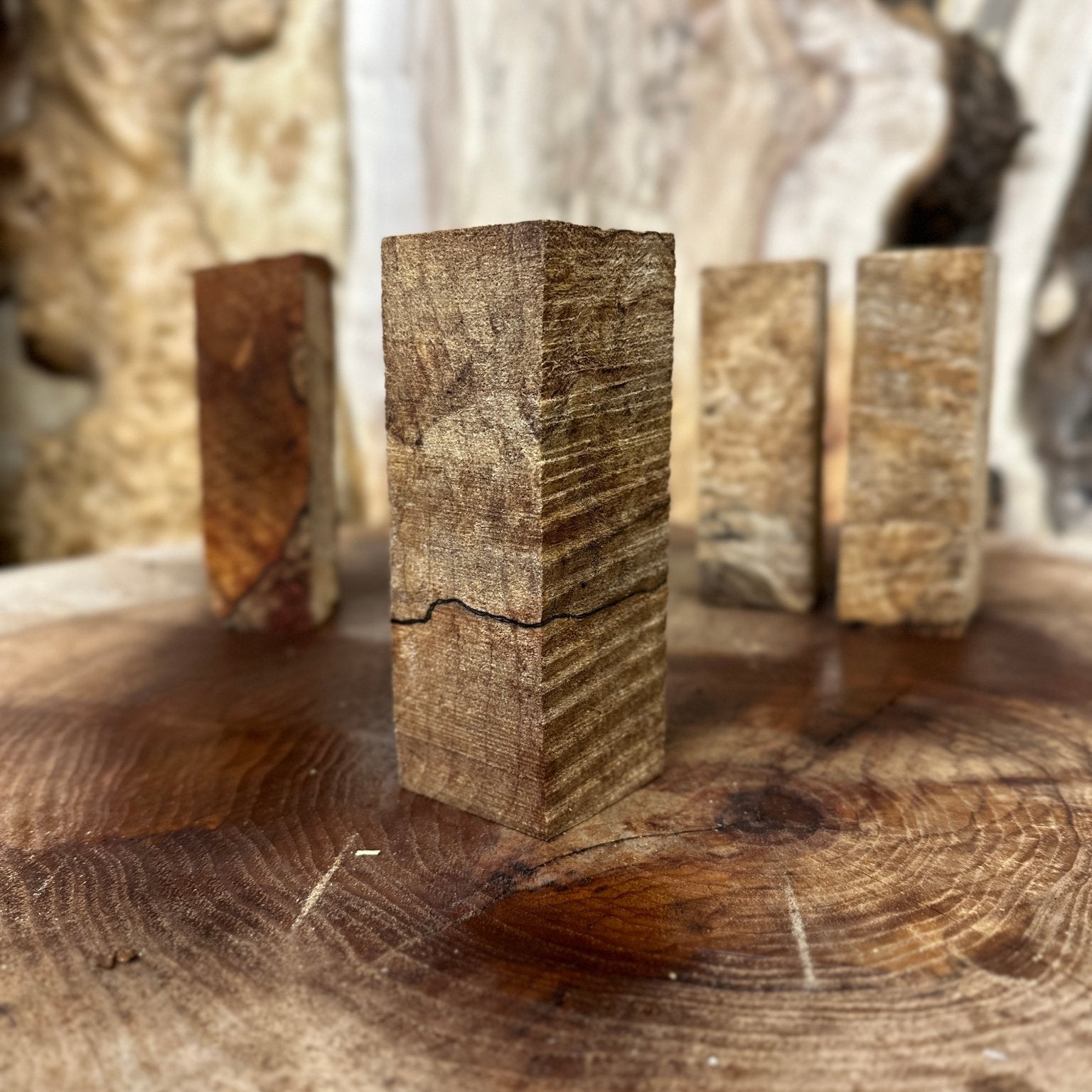 Big Leaf Maple Call Blanks 4 Pack Bundle | Big Leaf Maple | Hamilton Lee Supply