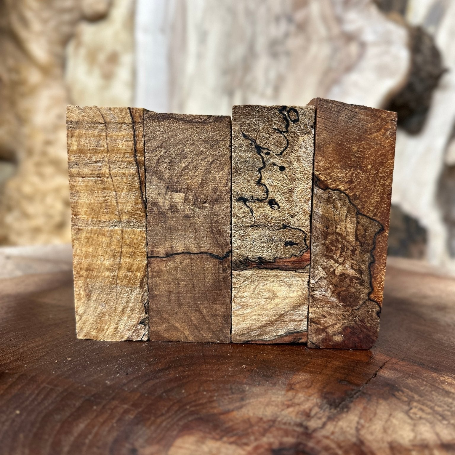 Big Leaf Maple Call Blanks 4 Pack Bundle | Big Leaf Maple | Hamilton Lee Supply