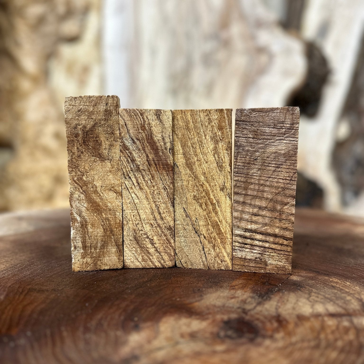 Big Leaf Maple Call Blanks 4 Pack Bundle | Big Leaf Maple | Hamilton Lee Supply