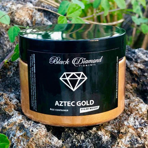 Black Diamond Pigments - Aztec Gold - 51g | Mica Pigment | Hamilton Lee Supply