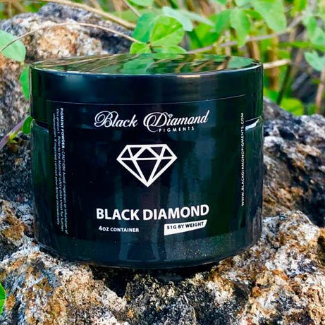 Black Diamond Pigments - Black Diamond - 51g | Mica Pigment | Hamilton Lee Supply