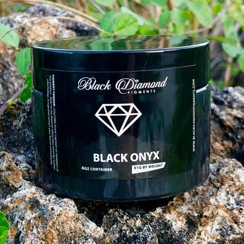 Black Diamond Pigments - Black Onyx - 51g | Mica Pigment | Hamilton Lee Supply