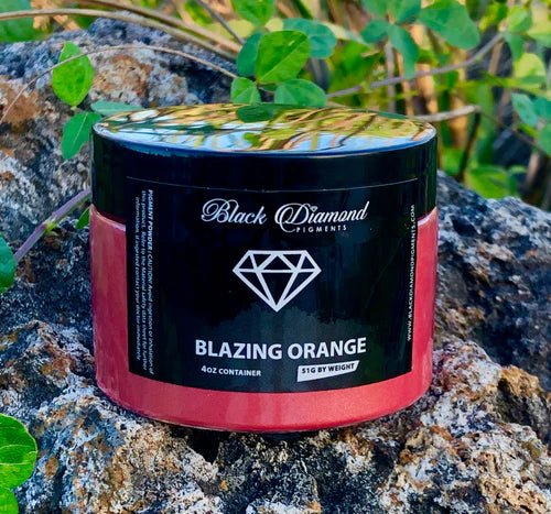 Black Diamond Pigments | Black Diamond Pigments - Blazing Orange - 51g | Mica Pigment | Hamilton Lee Supply