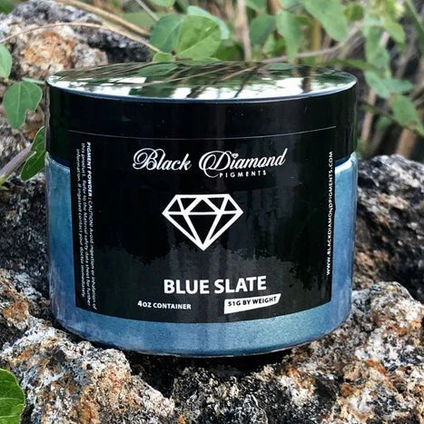Black Diamond Pigments - Blue Slate - 51g | Mica Pigment | Hamilton Lee Supply