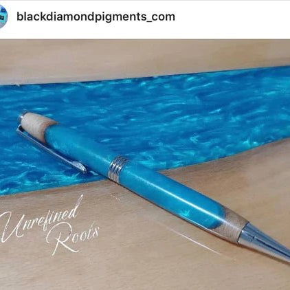 Black Diamond Pigments - Blue/Green - 51g | Mica Pigment | Hamilton Lee Supply