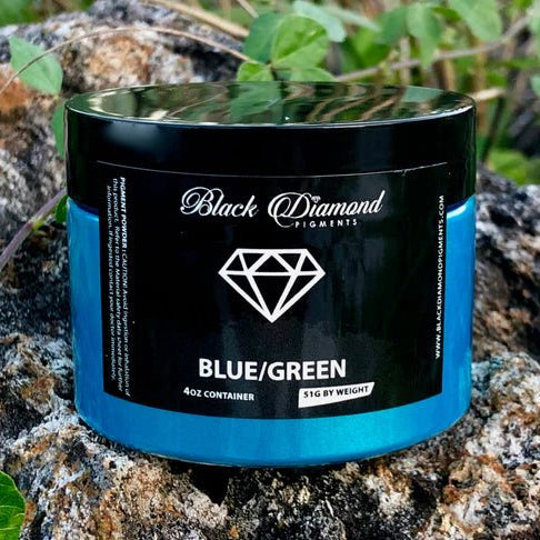 Black Diamond Pigments - Blue/Green - 51g | Mica Pigment | Hamilton Lee Supply