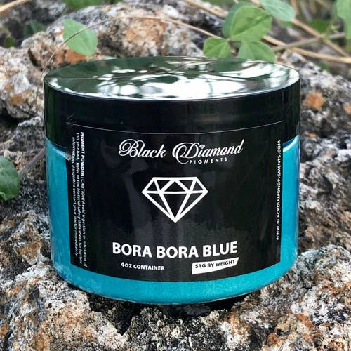 Black Diamond Pigments - Bora Bora Blue - 51g | Mica Pigment | Hamilton Lee Supply