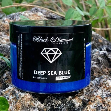 Black Diamond Pigments - Deep Blue Sea - 51g | Mica Pigment | Hamilton Lee Supply