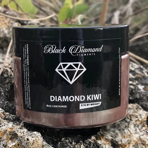 Black Diamond Pigments - Diamond Kiwi - 51g | Mica Pigment | Hamilton Lee Supply
