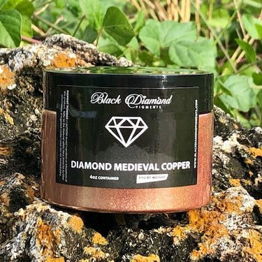 Black Diamond Pigments - Diamond Medieval Copper - 51g | Mica Pigment | Hamilton Lee Supply