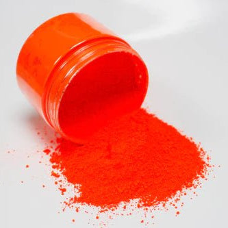 Black Diamond Pigments - Fluorescent Orange - 51g | Mica Pigment | Hamilton Lee Supply