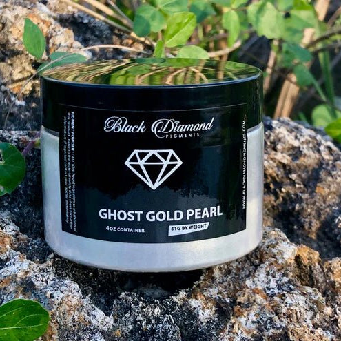Black Diamond Pigments - Ghost Gold Pearl - 51g | Mica Pigment | Hamilton Lee Supply