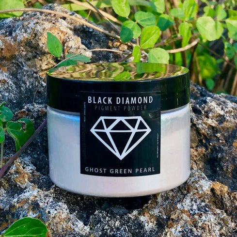 Black Diamond Pigments - Ghost Green Pearl - 42g | Mica Pigment | Hamilton Lee Supply