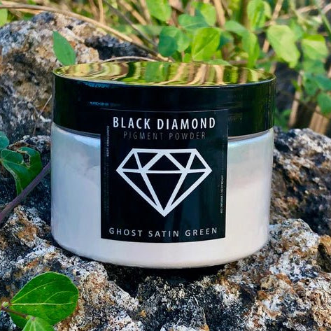 Black Diamond Pigments - Ghost Satin Green - 42g | Mica Pigment | Hamilton Lee Supply