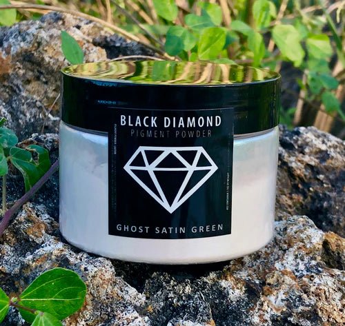 Black Diamond Pigments - Ghost Satin Green - 42g | Mica Pigment | Hamilton Lee Supply