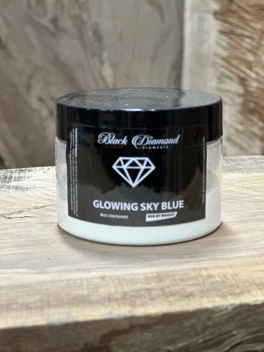 Black Diamond Pigments | Black Diamond Pigments - Glowing Sky Blue - 85g | Mica Pigment | Hamilton Lee Supply