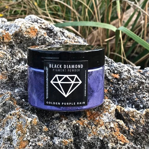 Black Diamond Pigments - Golden Purple Rain - 51g | Mica Pigment | Hamilton Lee Supply