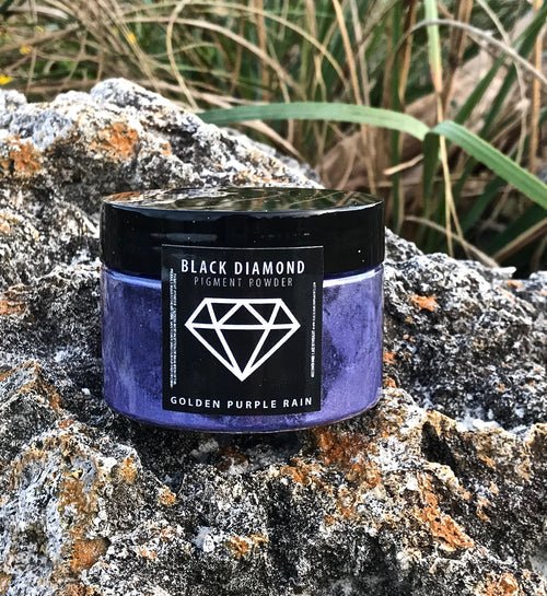 Black Diamond Pigments - Golden Purple Rain - 51g | Mica Pigment | Hamilton Lee Supply