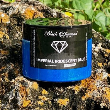 Black Diamond Pigments - Imperial Iridescent Blue - 51g | Mica Pigment | Hamilton Lee Supply