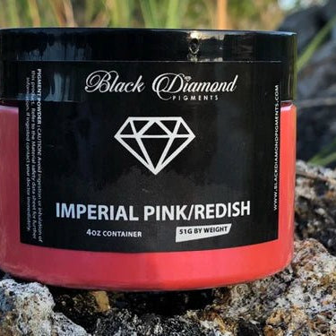 Black Diamond Pigments - Imperial Red/Pink - 51g | Mica Pigment | Hamilton Lee Supply